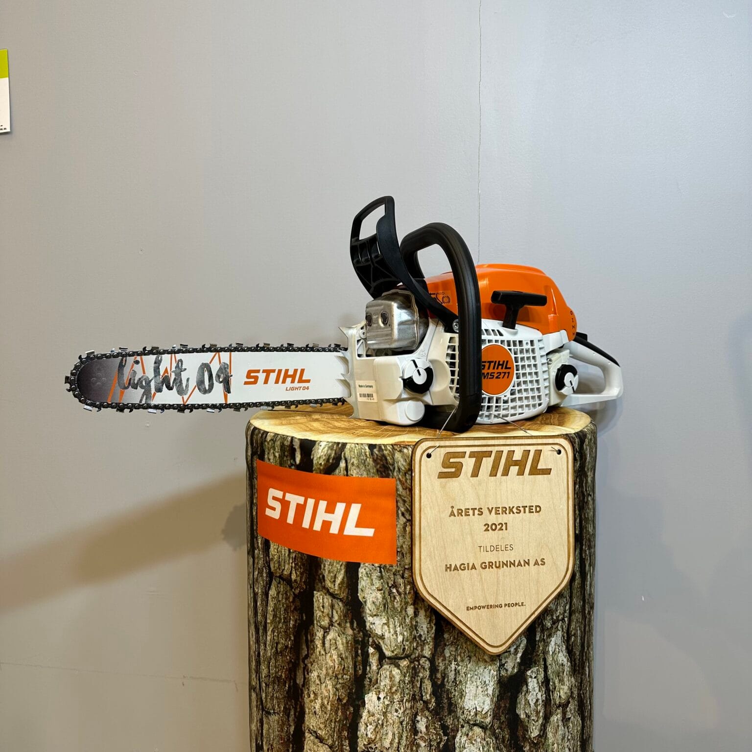 Stihl MS 271 Allsidig 2 6 KW Bensinmotorsag Hagia Grunnan