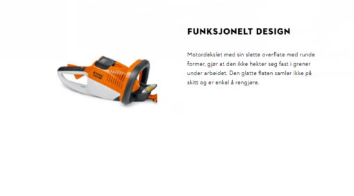 Stihl HSA 60 - FOR PRESIS TRIMMING AV STORE VILLAHEKKER - Bilde 11