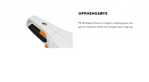Stihl HSA 60 - FOR PRESIS TRIMMING AV STORE VILLAHEKKER - Bilde 5