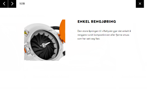 Stihl SHA 56 - Løvsuger/Løvblåser/Kvern - Bilde 2