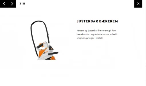 Stihl SHA 56 - Løvsuger/Løvblåser/Kvern - Bilde 4