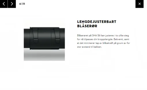 Stihl SHA 56 - Løvsuger/Løvblåser/Kvern - Bilde 7