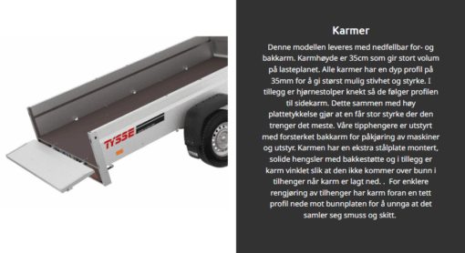 Tilhenger 6077 tipp 750 kg - Bilde 11