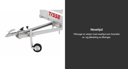 Tilhenger 6077 tipp 750 kg - Bilde 5