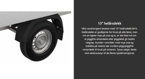 Tilhenger 6077 tipp 750 kg - Bilde 9