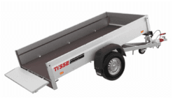 Tilhenger 6177 tipp 750 kg med brems