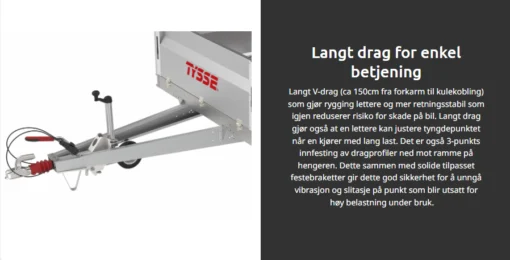 Tilhenger 6217 FS 50 1300kg - Bilde 5