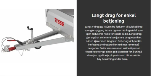 Tilhenger 6311 NFH 35 2000kg - Bilde 13