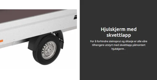 Tilhenger 6301 NFH 35 2000kg - Bilde 2
