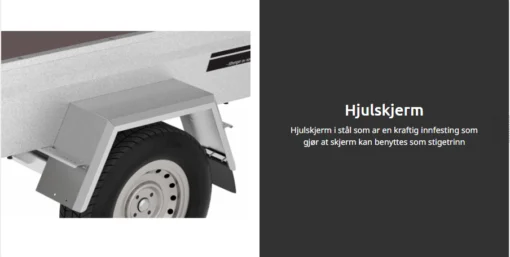Tilhenger 6217 FS 50 1300kg - Bilde 7