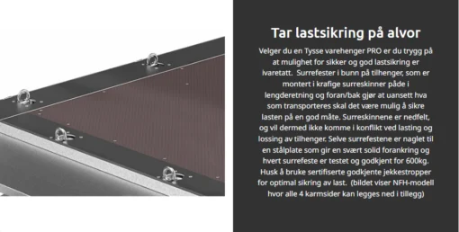 Tilhenger 6311 NFH 35 2000kg - Bilde 4