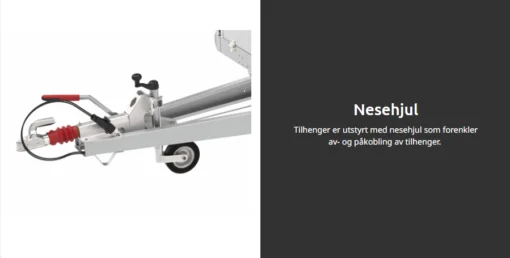 Tilhenger 6301 NFH 35 2000kg - Bilde 7