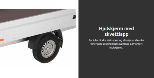 Tilhenger 6311 NFH 35 2000kg - Bilde 7