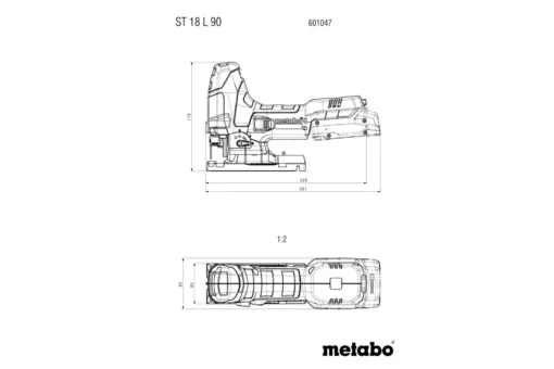 Metabo Batteri Stikksag ST 18 L 90 - Bilde 6