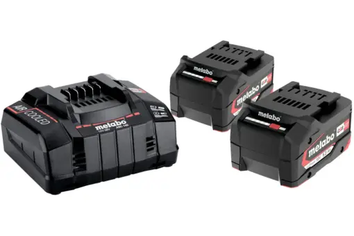 Metabo Basis-sett 2 x Li-Power 5,2 Ah + ASC 145 (18 V)