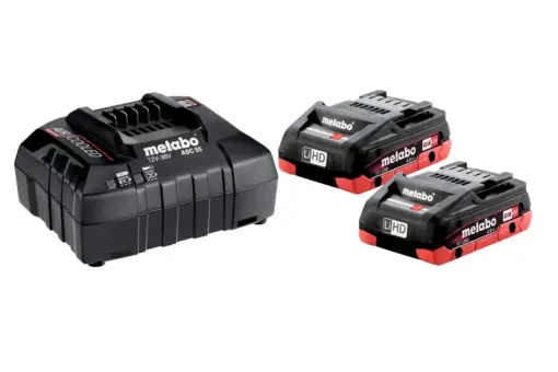 Metabo Basis-Sett 2 x LiHD 4.0 Ah + ASC 55 (18 V)