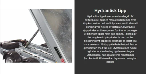 Tipphenger XTREME 6802 3500kg - Bilde 6