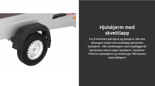 Tilhenger 6277 tipp 1300kg - Bilde 9