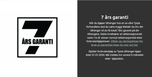 Tipphenger XTREME 6802 3500kg - Bilde 23