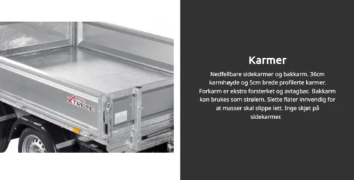 Tipphenger XTREME 6802 3500kg - Bilde 7