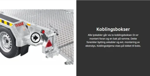 Tipphenger XTREME 6802 3500kg - Bilde 9