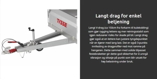 Tilhenger 6301 NFH 35 2000Kg - ALU/LED - Bilde 8