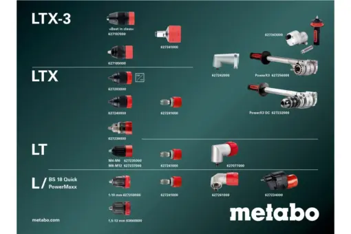 Metabo Batteri bor-skrutrekker BS 18 LTX BL Q I - Bilde 8
