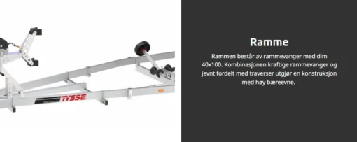 Båthenger 6257 1300Kg - Bilde 4