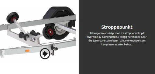 Båthenger 6257 1300Kg - Bilde 6