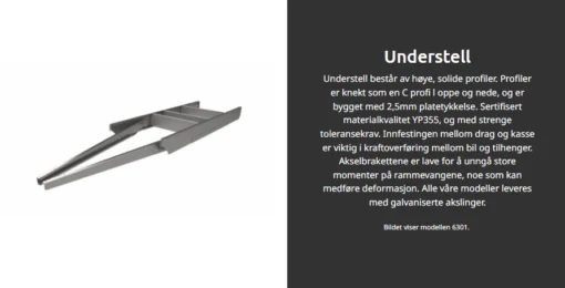 Tilhenger 6301 NFH 35 2000Kg - ALU/LED - Bilde 12